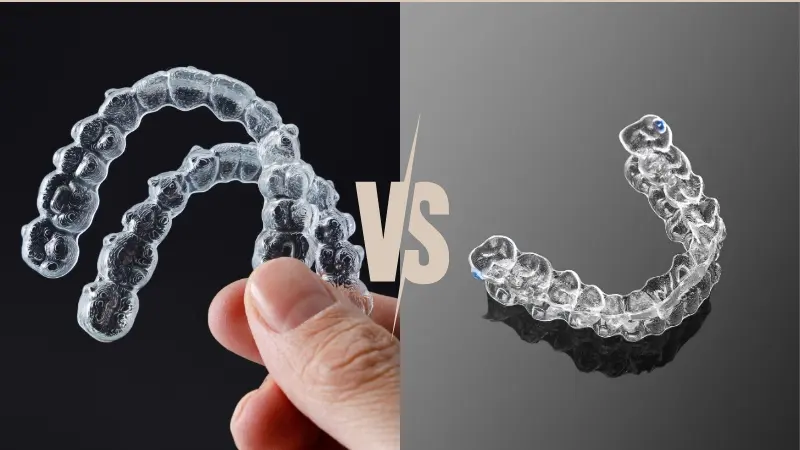 تفاوت Invisalign و دیگر برندهای الاینرهای شفاف